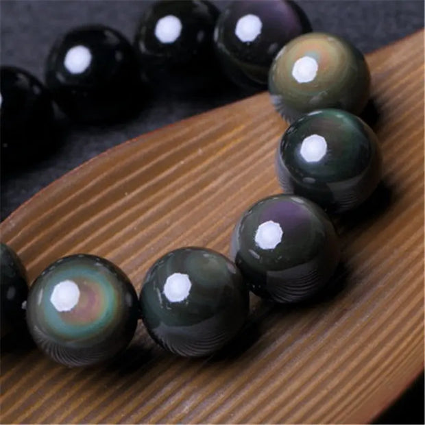Bracelet en Obsidienne Oeil Céleste