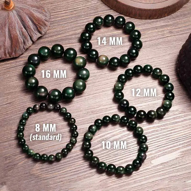 Bracelet en Obsidienne Oeil Céleste