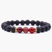 Bracelet en Pierre de Lave - Sérénité