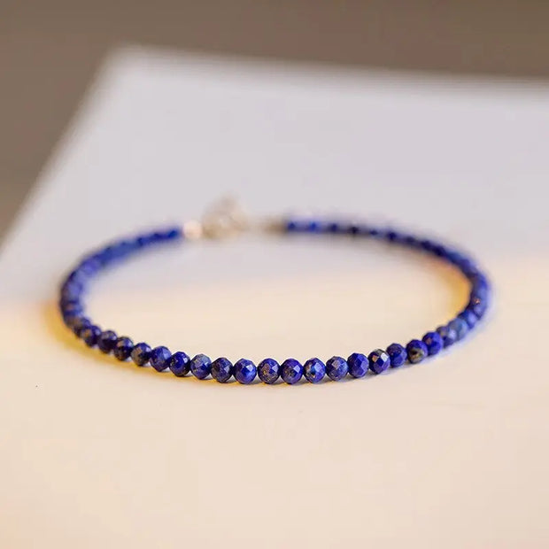 Bracelet fin en Lapis-lazuli