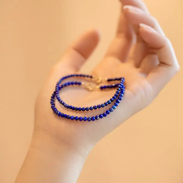 Bracelet fin en Lapis-lazuli