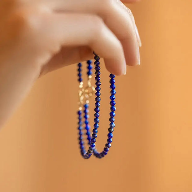 Bracelet fin en Lapis-lazuli