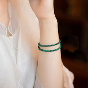 Bracelet fin en Malachite