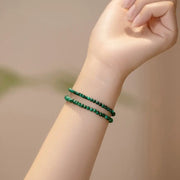 Bracelet fin en Malachite