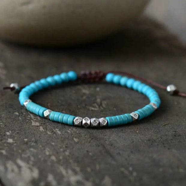 Bracelet fin en Turquoise