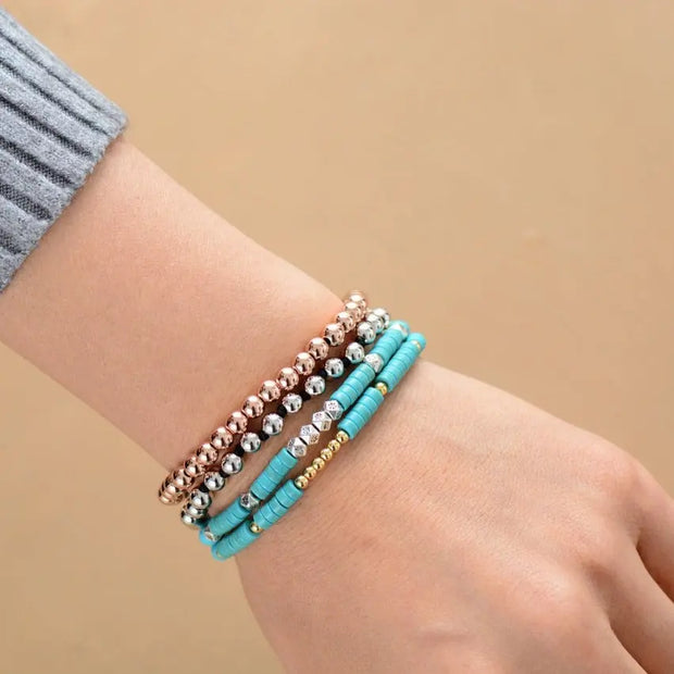Bracelet fin en Turquoise