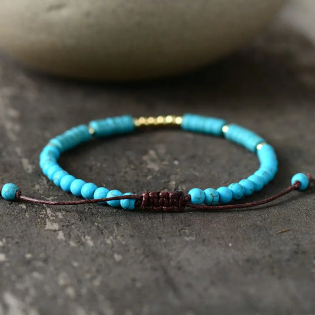 Bracelet fin en Turquoise
