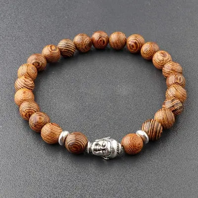 Bracelet Bouddha en Bois de bodhi