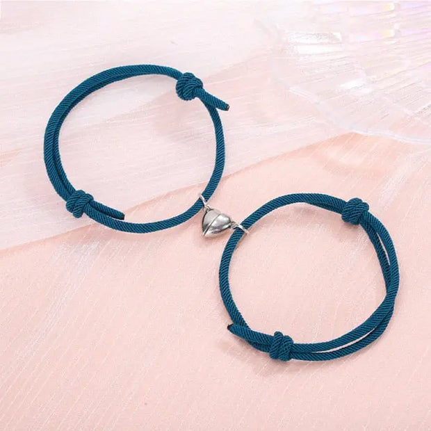 Bracelets Aimantés pour Couple - Coeur