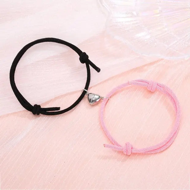 Bracelets Aimantés pour Couple - Coeur
