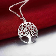 Collier Arbre de Vie Argenté