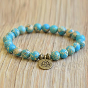 Duo de Bracelets en Jaspe - Energie et Confiance
