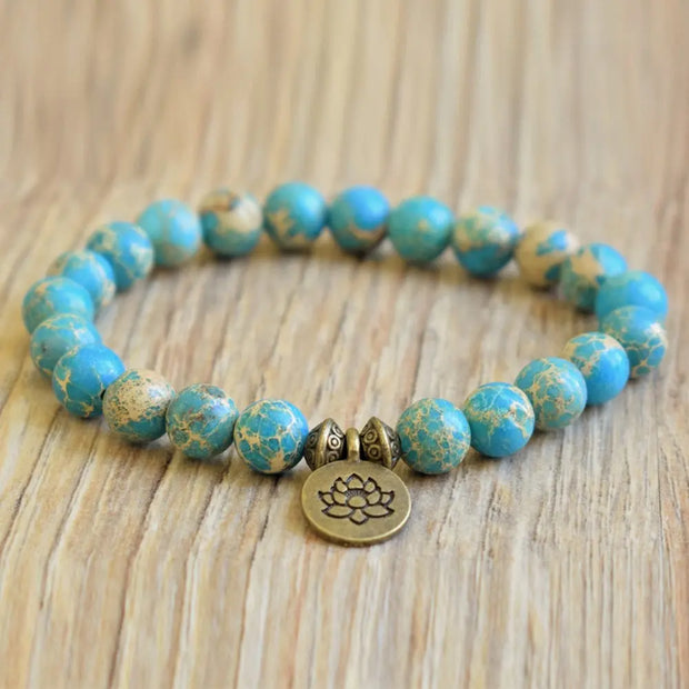 Duo de Bracelets en Jaspe - Energie et Confiance