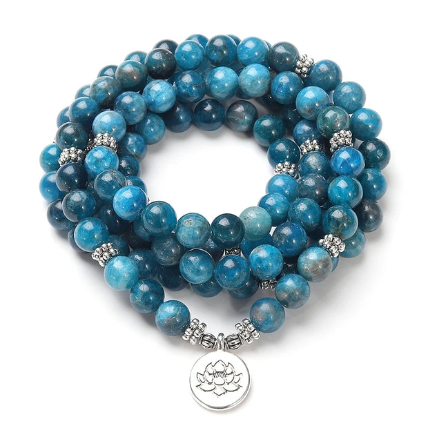 Mâlâ Perte de Poids en Apatite Bleue