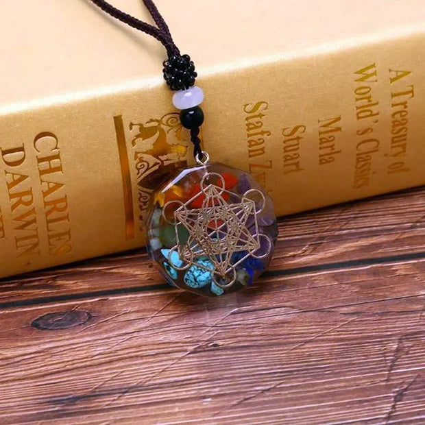 Pendentif Orgonite Métatron