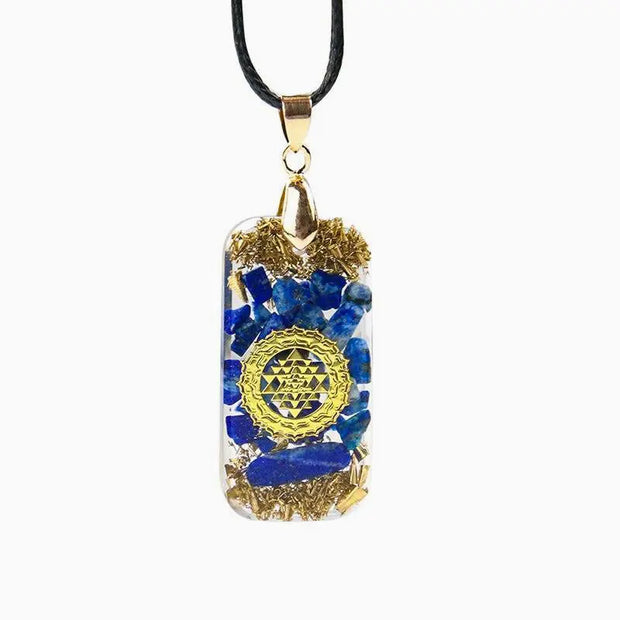 Pendentif Orgonite en Lapis-lazuli