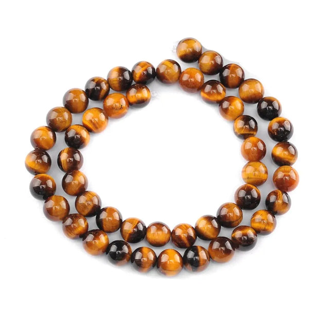 Perles en Oeil de Tigre - Création Bracelet