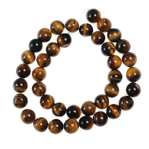 Perles en Oeil de Tigre - Création Bracelet
