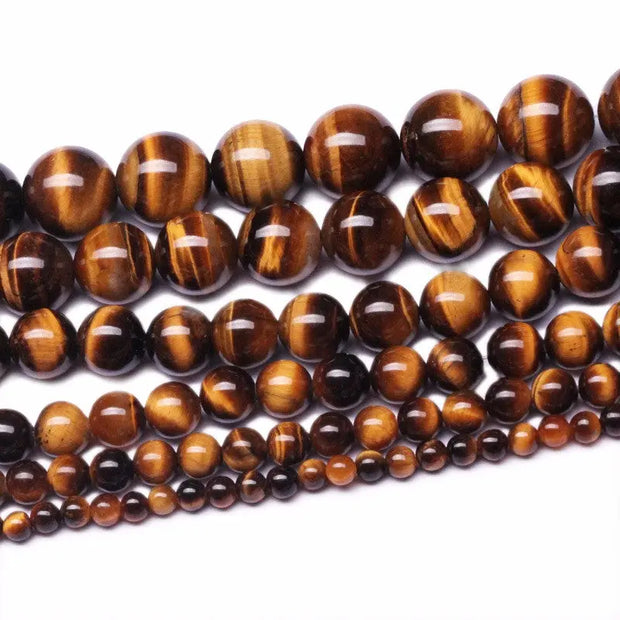 Perles en Oeil de Tigre - Création Bracelet