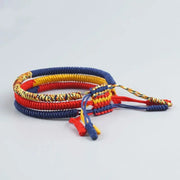 Triple Bracelet Tibétain Bicolore