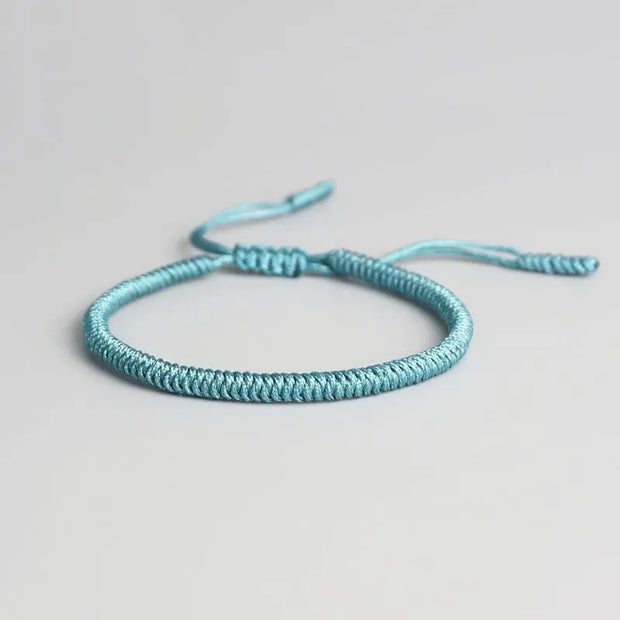 Triple Bracelet Tibétain Bleu Noir