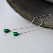 Boucles d'oreilles "Ambition" en Jade