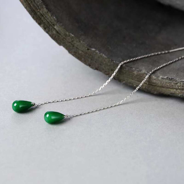 Boucles d'oreilles "Ambition" en Jade